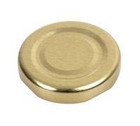 Artis Gold Cap for Mini Milk Bottles (Pack of 18)