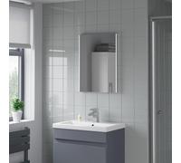 Artis Umbra LED Bathroom Mirror 450 x 600mm - Battery Operated