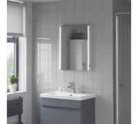 Artis Umbra LED Bathroom Mirror with Demister Pad 450 x 600mm - Mains Power