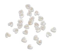 ARTISAMILY 26pcs Heart Letter Freshwater Shell Beads 8mm Alphabet A-Z Beads Heart Seashell Loose Spacer Letter Shell Charms Initial Bead Friendship Bracelet Bead for DIY Jewelry Making