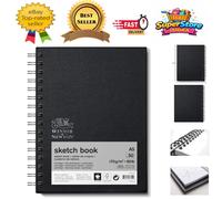 Artisan A5 Spiral Sketchbook - 50 Smooth 170gsm Sheets for Drawing and Sketching