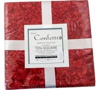 Artisan Batiks Confetti Ten Square 42 10-inch Squares Layer Cake Robert Kaufman Fabrics TEN-1428-42