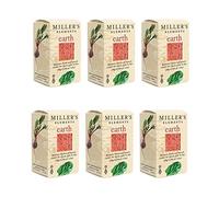 Artisan Biscuits - Miller's Earth Potatoes, Beetroot & Spinach Crackers 100g (Pack of 6)