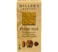 Artisan Biscuits Miller's Harvest Three Nut 125G