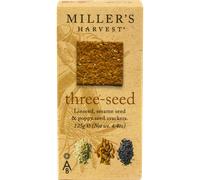 Artisan Biscuits Three Seed Crackers, 125g, Packaging may vary