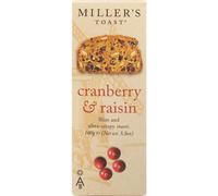 Artisan Biscuits Miller's Toast Cranberry & Raisin 100G