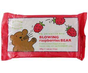 Artisan Biscuits My Favourite Bear - Blowing Raspberries Bear 100 g (Pack of 6)
