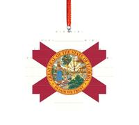 Artisan Brick Puzzle Building Block DIY Ornament Decor 3D Jigsaw Thoughtful Gift Florida State Flag Print