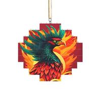 Artisan Brick Puzzle Building Block DIY Ornament Decor 3D Jigsaw Thoughtful Gift Phoenix Print
