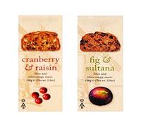 Artisan Cheese Biscuit Variety 2 Pack - Cranberry & Raisin, Fig & Sultana