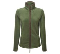 Artisan Contrast Trim Fleece Jacket Premier Bottle Green S