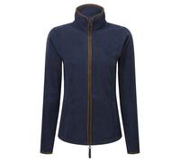 Artisan Contrast Trim Fleece Jacket Premier Navy XL