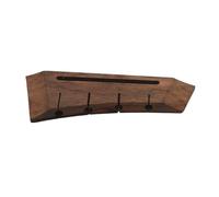 Artisan-Crafted Acoustic Guitar Bridge Solid Maple Ukulele Replacement With Curved Design For Rich Tone Building Bridge Installation