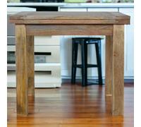 Artisan Furniture Extendable Butterfly Dining Table With Straight Legs - Mango Wood - L90 X H76 X W90 Cm - Oak-Ish