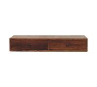 Artisan Furniture Lunar 2 Drawer Chestnut Wall Mounted Console