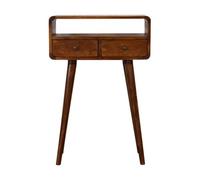 Artisan Furniture Mini Chestnut Console Table With Open Slot