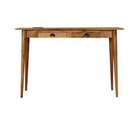 Artisan Furniture Solid Wood 2 Drawer Cable Writing Desk