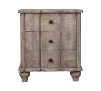 Artisan Furniture Solid Wood Beaumont Curved Nightstand
