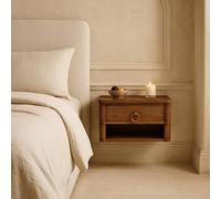 Artisan Furniture Solid Wood Box Frame Wall Nightstand And 1 Drawer