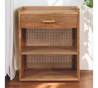 Artisan Furniture Solid Wood Larissa T-Bar Open Bedside
