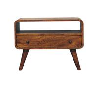 Artisan Furniture Solid Wood Mini Chestnut Curved Media Unit