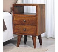 Mini Classic Chestnut Bedside Table