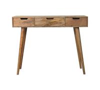 Artisan Furniture Solid Wood Oak-ish Dressing Table