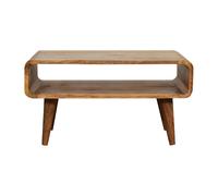 Artisan Furniture Solid Wood Open Oak-ish Media Unit