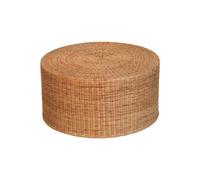 Artisan Furniture Solid Wood Regency Round Woven Coffee Table