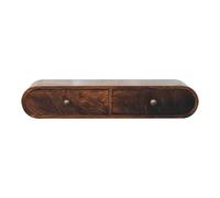 Artisan Furniture Wall Mounted California Walnut Console Table