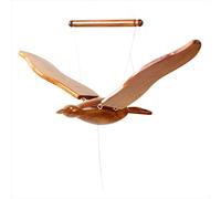 Artisan Handmade Wooden Flying Bird 3D (Three-Dimensional) Model with Wings | Exclusive Home & Decor Functional Gifts Ideas | Roof & Top Hanging Sculpture