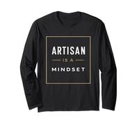 Artisan is A Mindset Sourdough Baker Typography Long Sleeve T-Shirt