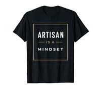 Artisan is A Mindset Sourdough Baker Typography T-Shirt