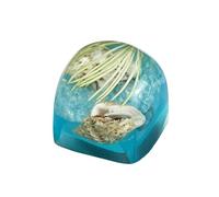 Artisan Key Cap Mechanical Keyboard Artisan Underwater Resin Key Cap featuring MX Switch underwater and creation patterns