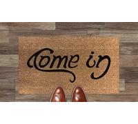 Artisan Kiss Come In Go Away Illusion Coir Door Floor Mat Various Sizes Pvc Backing Gifts Presents Wedding Home (70 x 40 cm)