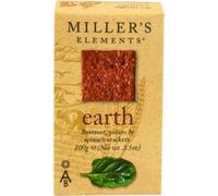 ARTISAN MILLER'S ELEMENTS EARTH CRACKERS 100G - 6 PACK