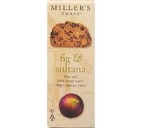 ARTISAN Miller's Toast Fig & Sultana 100g - 6 Pack
