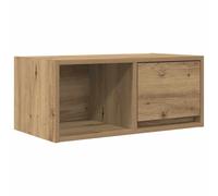 (artisan oak, 1 pcs/ 60 cm) vidaXL TV Cabinet Sonoma Oak 80x31x25.5 cm Engineered Wood TV bench