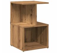 (artisan oak, 1 pcs) vidaXL 1/2x Bedside Cabinet Chipboard Home Telephone Stand Set Multi Colours