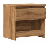 vidaXL Bedside Cabinet Artisan Oak 40x30x39 cm Engineered Wood