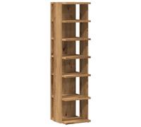 (artisan oak, 1 pcs) vidaXL Shoe Cabinet Household Storage Shelf Shoe Cupboard Engineered Wood