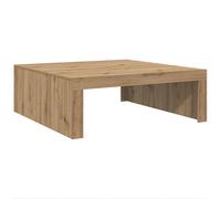 (artisan oak, 100 x 100 x 35 cm) vidaXL Coffee Table Chipboard Home Side End Sofa Accent Table Multi Colours