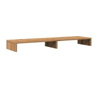 (artisan oak, 100 x 27 x 10 cm) vidaXL Monitor Stand Riser Computer Stand Office Display Stand Engineered Wood