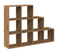Room Divider Bookcase Storage Shelf Book Rack Bookshelf Engineered Wood vidaXL