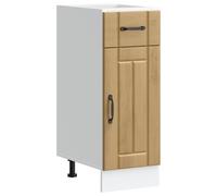 (artisan oak, 30 x 46 x 81.5 cm) vidaXL Oven Cabinets Kitchen Cabinet Oven Unit 2 pcs Kalmar Engineered Wood