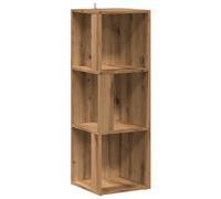 vidaXL Corner Cabinet Artisan Oak 33x33x100 cm Engineered Wood