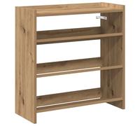 (artisan oak, 62 cm/ 60 cm) vidaXL Shoe Rack Shoe Cabinet Shoe Storage Shelf Hall Cupboard Engineered Wood