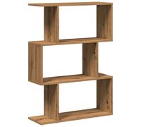 (artisan oak, 70 x 24 x 97 cm) vidaXL Room Divider Bookcase 6-Tier Shelf Bookshelf Engineered Wood