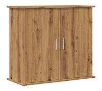 vidaXL Aquarium Stand - Artisan Oak Engineered Wood Fish Tank Stand with Storage, 81x36x73 cm - Modern Fish Tank Cabinet