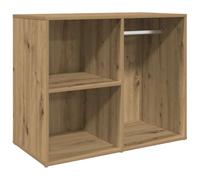 Artisan Oak Dressing Cupboard 80 x 40 x 65 cm Modern Design with Lots of Storage Space and Compartments for Bedroom Living Room Hallway Organiser System Compact